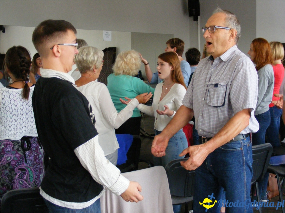Warsztaty z Aleksandrą Zawadą - Chwaszczyno, połączone chóry - 07.09.2019