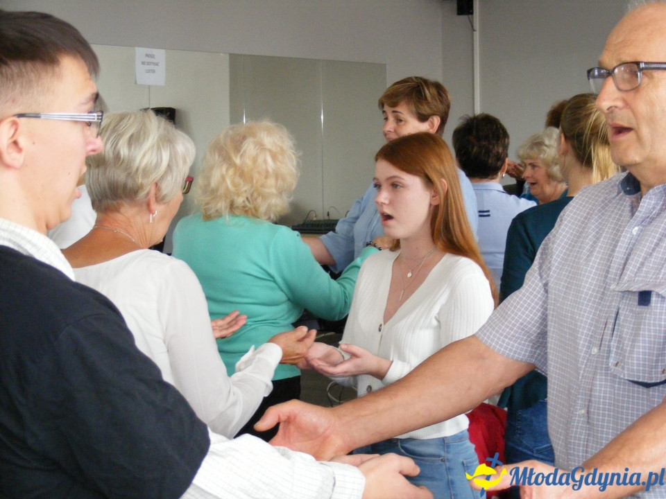 Warsztaty z Aleksandrą Zawadą - Chwaszczyno, połączone chóry - 07.09.2019