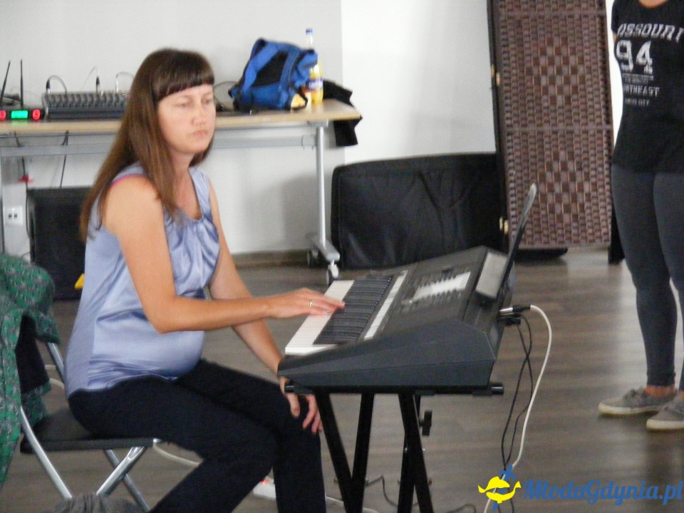 Warsztaty z Aleksandrą Zawadą - Chwaszczyno, połączone chóry - 07.09.2019