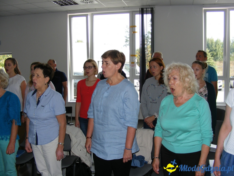 Warsztaty z Aleksandrą Zawadą - Chwaszczyno, połączone chóry - 07.09.2019