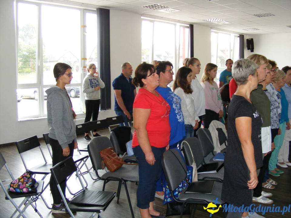 Warsztaty z Aleksandrą Zawadą - Chwaszczyno, połączone chóry - 07.09.2019