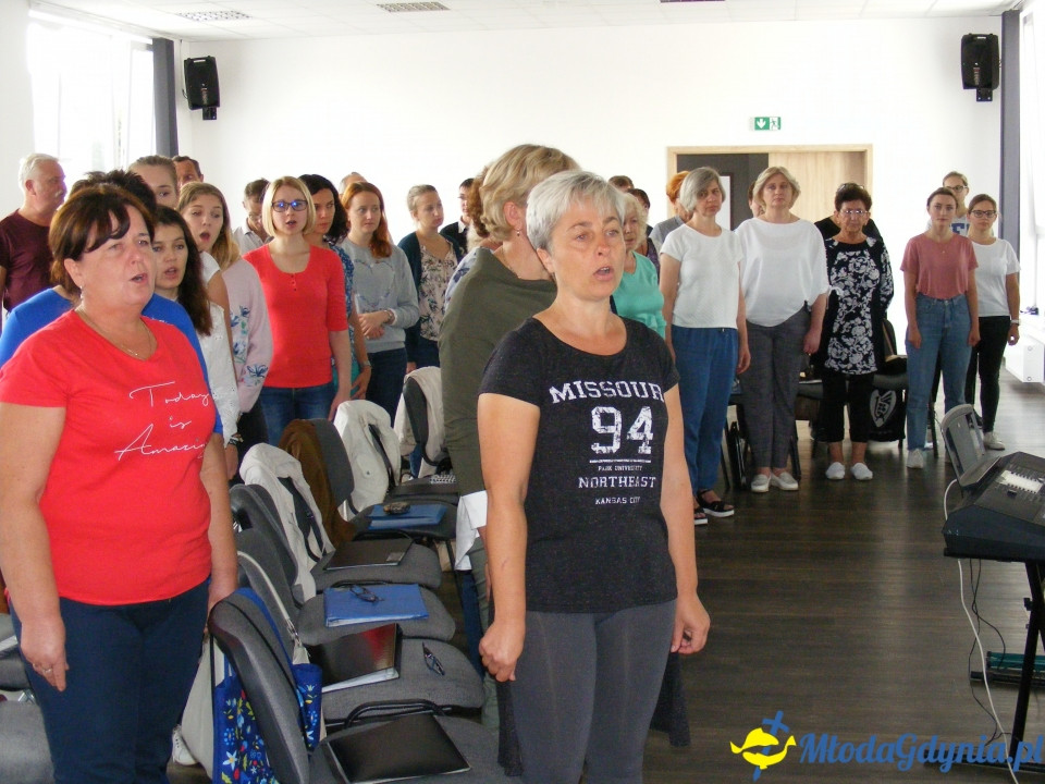 Warsztaty z Aleksandrą Zawadą - Chwaszczyno, połączone chóry - 07.09.2019