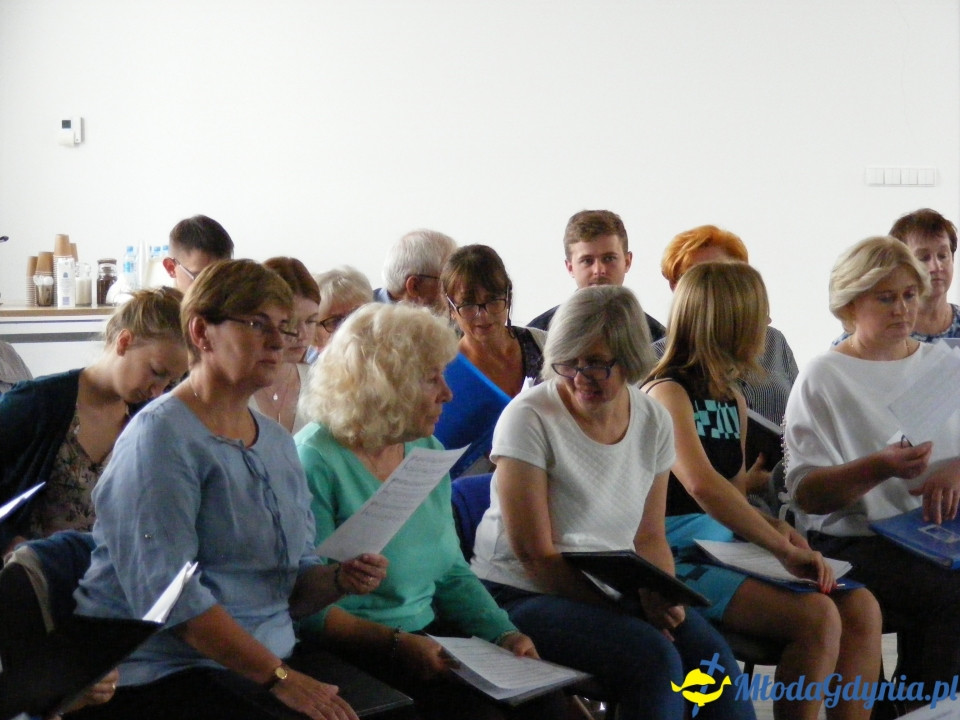 Warsztaty z Aleksandrą Zawadą - Chwaszczyno, połączone chóry - 07.09.2019