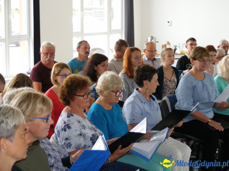 Warsztaty z Aleksandrą Zawadą - Chwaszczyno, połączone chóry - 07.09.2019