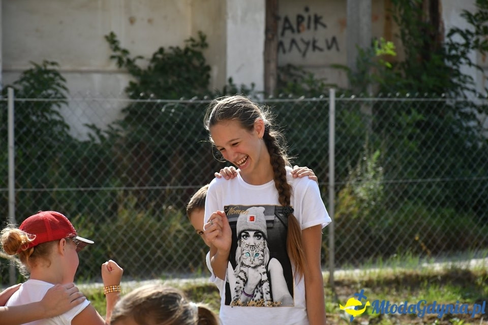 Roksana Dawidowska i Janek Ruszniak w wolontariacie na Ukrainie
