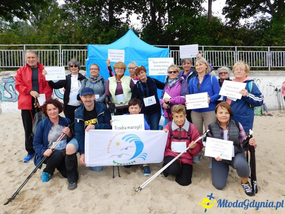 Marsz charytatywny - Od mola do mola - Piaskiem w raka - 15.09.2019