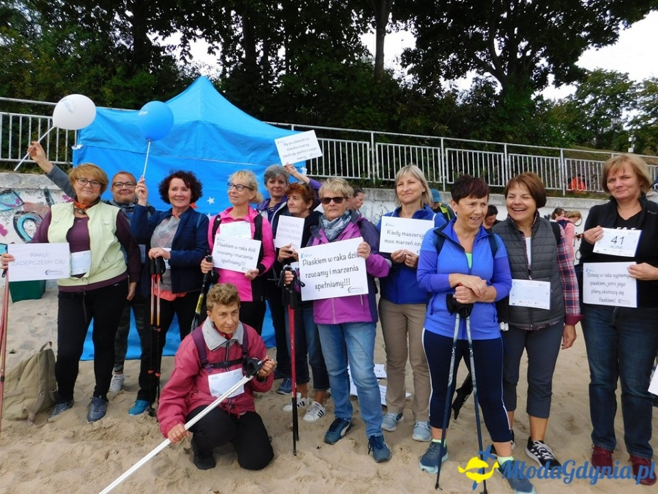 Marsz charytatywny - Od mola do mola - Piaskiem w raka - 15.09.2019