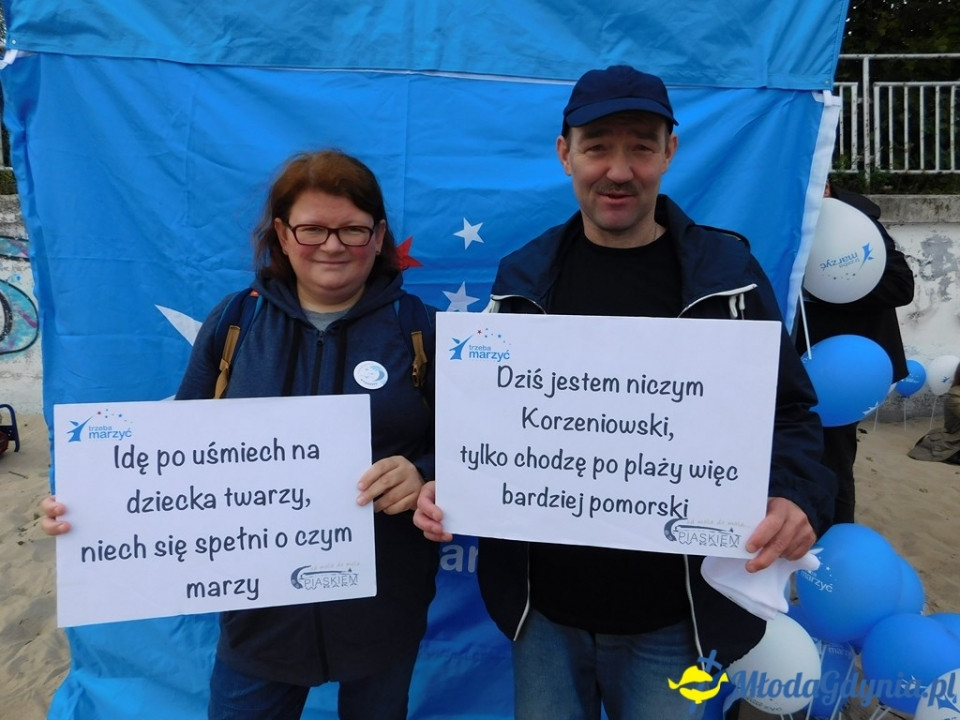 Marsz charytatywny - Od mola do mola - Piaskiem w raka - 15.09.2019