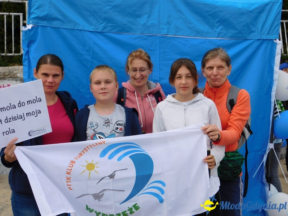 Marsz charytatywny - Od mola do mola - Piaskiem w raka - 15.09.2019