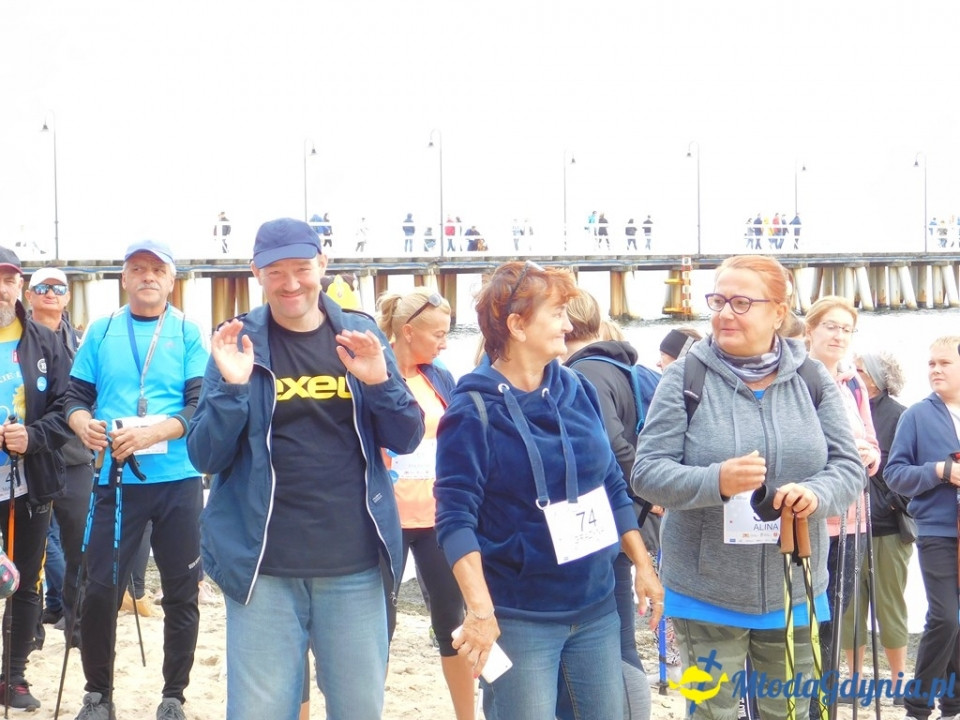 Marsz charytatywny - Od mola do mola - Piaskiem w raka - 15.09.2019