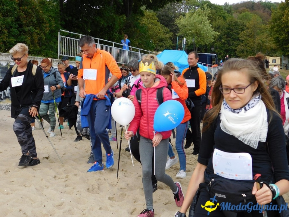 Marsz charytatywny - Od mola do mola - Piaskiem w raka - 15.09.2019