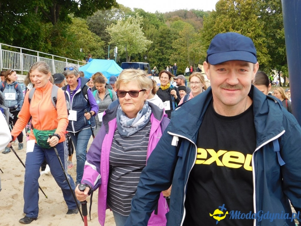 Marsz charytatywny - Od mola do mola - Piaskiem w raka - 15.09.2019