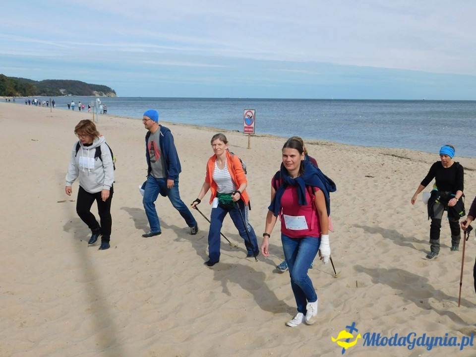 Marsz charytatywny - Od mola do mola - Piaskiem w raka - 15.09.2019