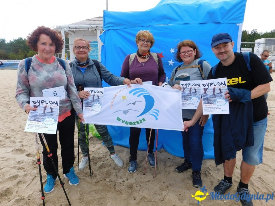 Marsz charytatywny - Od mola do mola - Piaskiem w raka - 15.09.2019