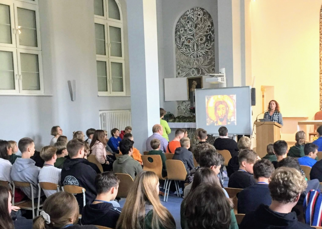 ZSJ - Gościmy uczniów i nauczycieli z Margot Barnard Realschule z Bonn