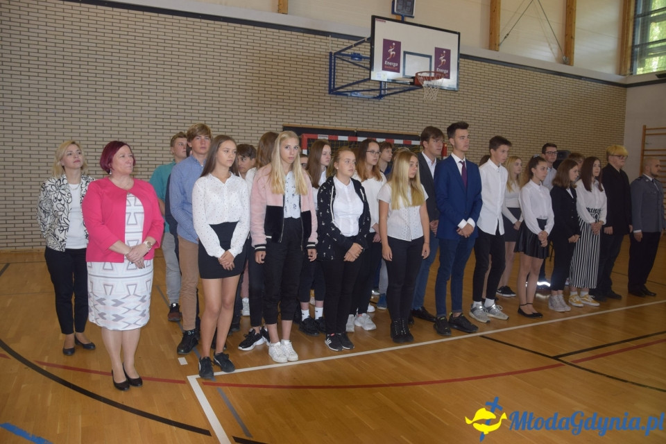 V LO - Ślubowanie klas pierwszych