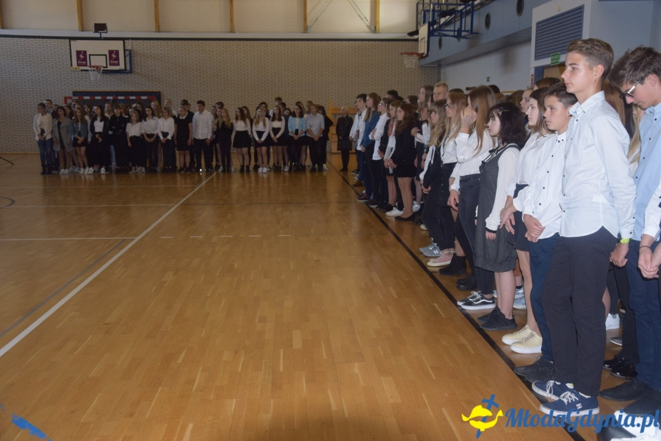 V LO - Ślubowanie klas pierwszych