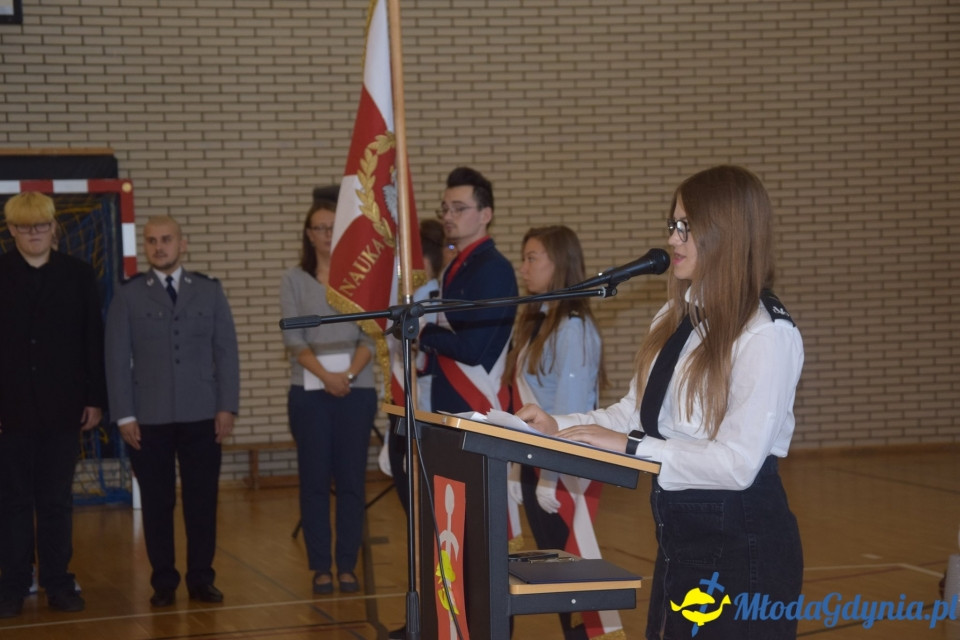 V LO - Ślubowanie klas pierwszych