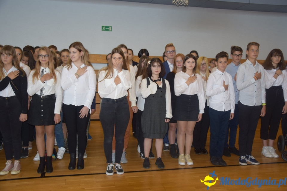 V LO - Ślubowanie klas pierwszych