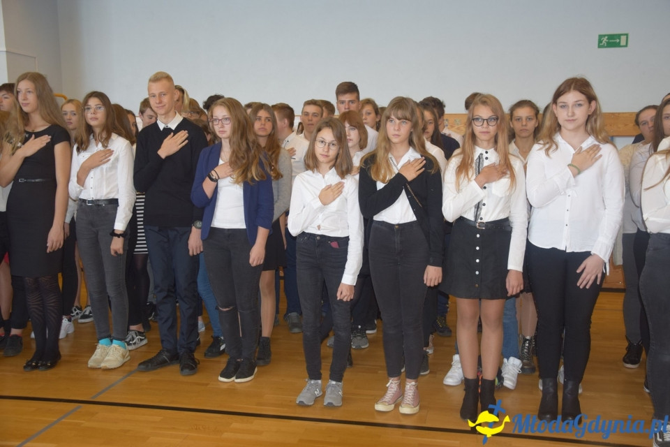 V LO - Ślubowanie klas pierwszych