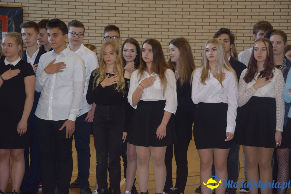 V LO - Ślubowanie klas pierwszych