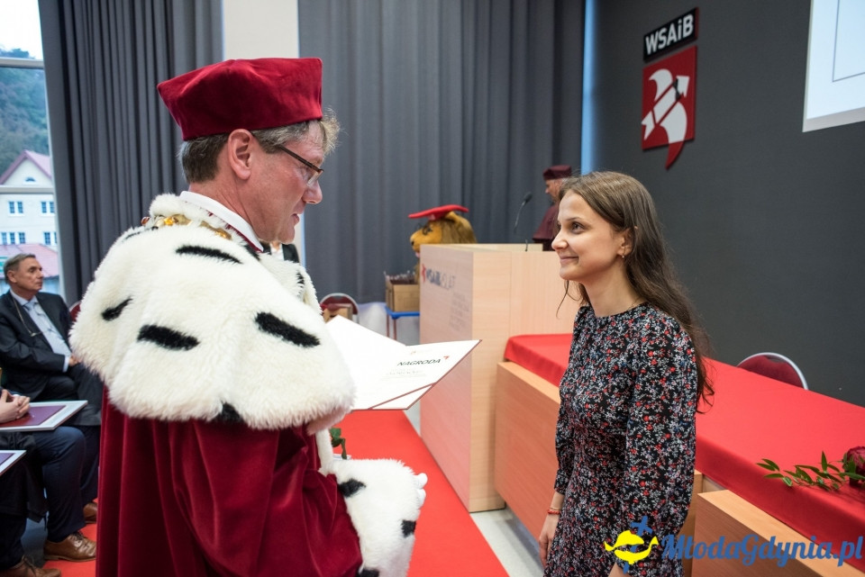 Gala dyplomowa WSAiB Gdynia 2019