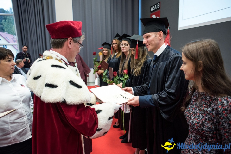 Gala dyplomowa WSAiB Gdynia 2019