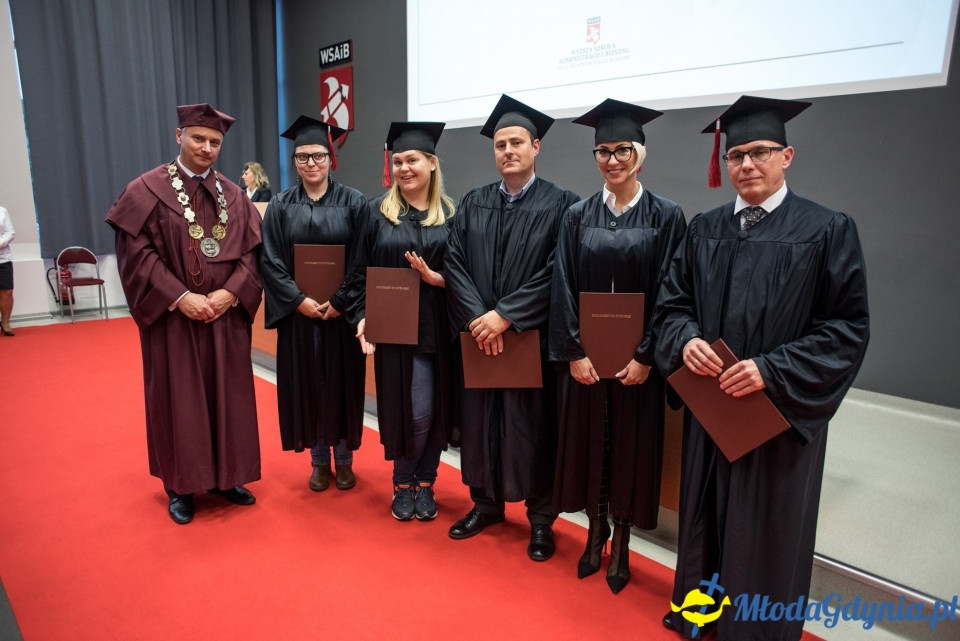 Gala dyplomowa WSAiB Gdynia 2019