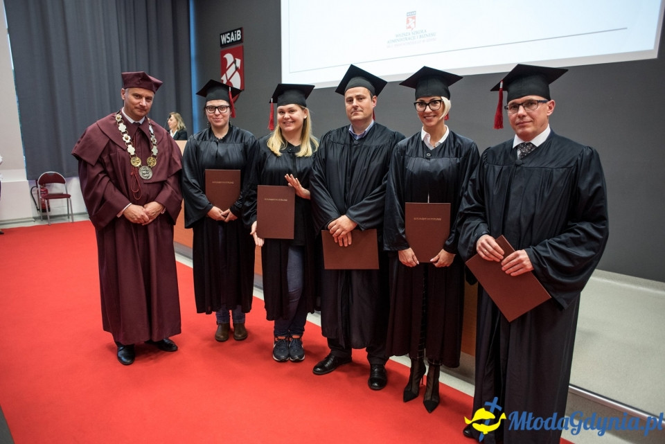 Gala dyplomowa WSAiB Gdynia 2019