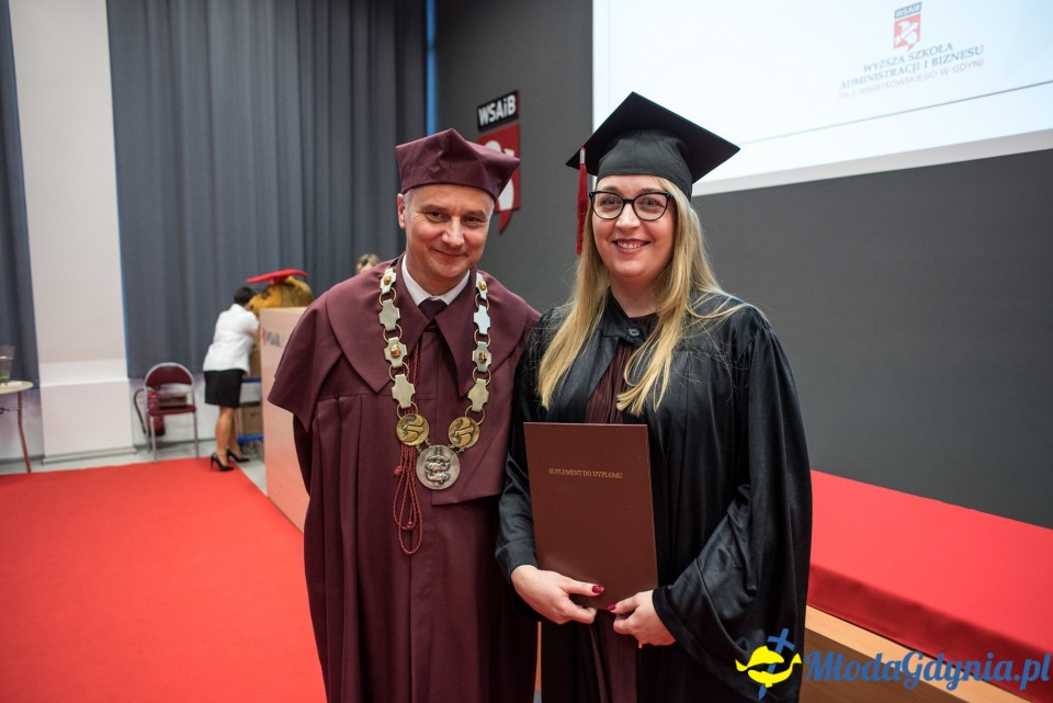 Gala dyplomowa WSAiB Gdynia 2019