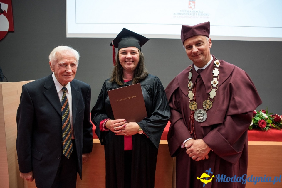 Gala dyplomowa WSAiB Gdynia 2019