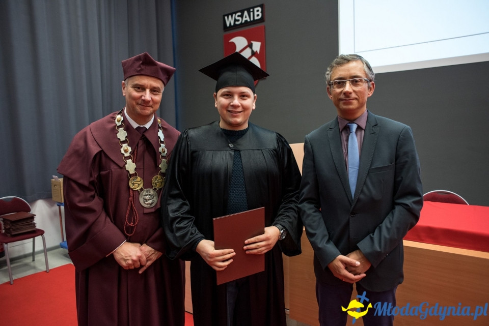 Gala dyplomowa WSAiB Gdynia 2019
