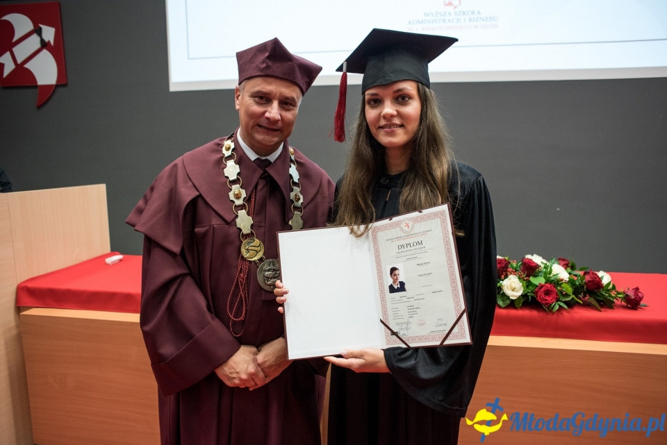 Gala dyplomowa WSAiB Gdynia 2019