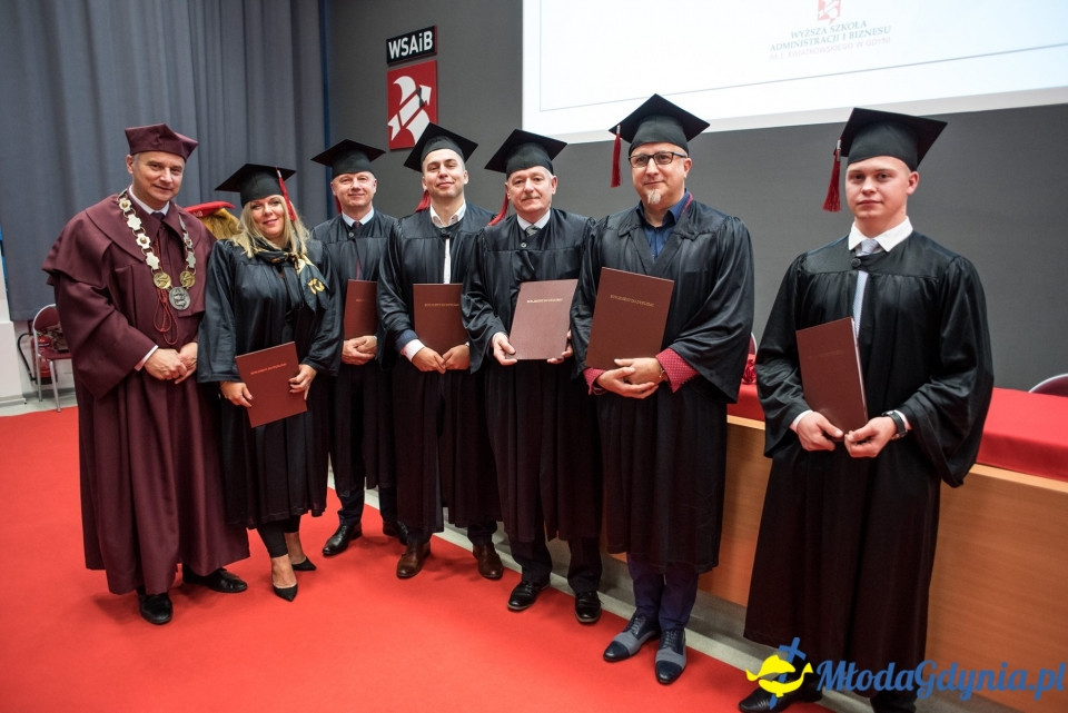 Gala dyplomowa WSAiB Gdynia 2019