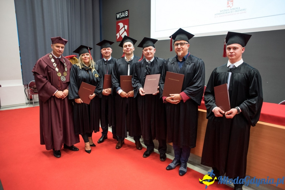 Gala dyplomowa WSAiB Gdynia 2019