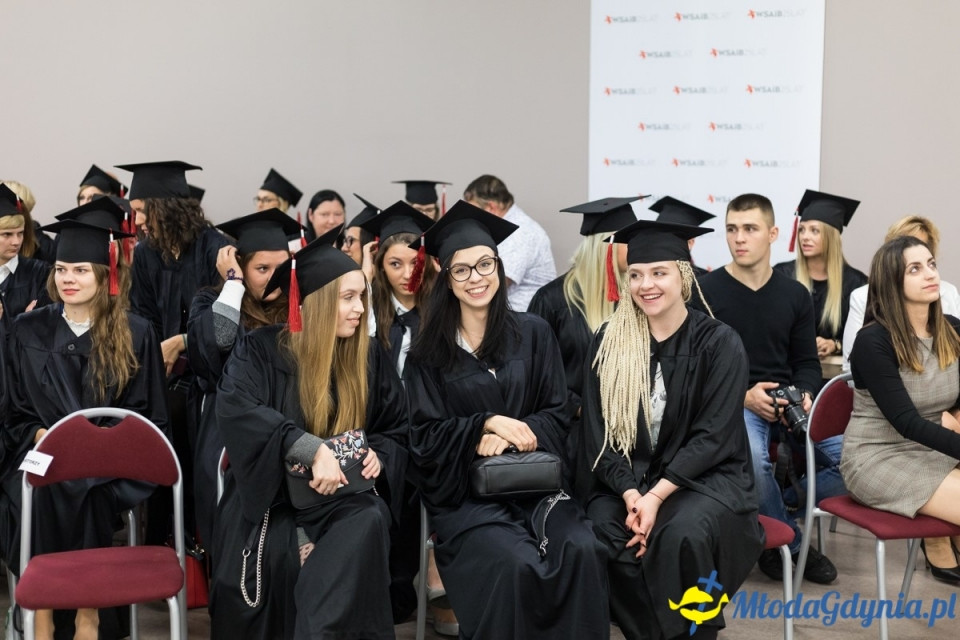 Gala dyplomowa WSAiB Gdynia 2019