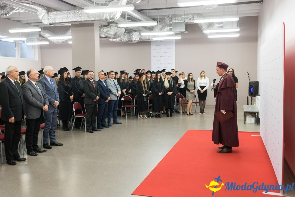 Gala dyplomowa WSAiB Gdynia 2019