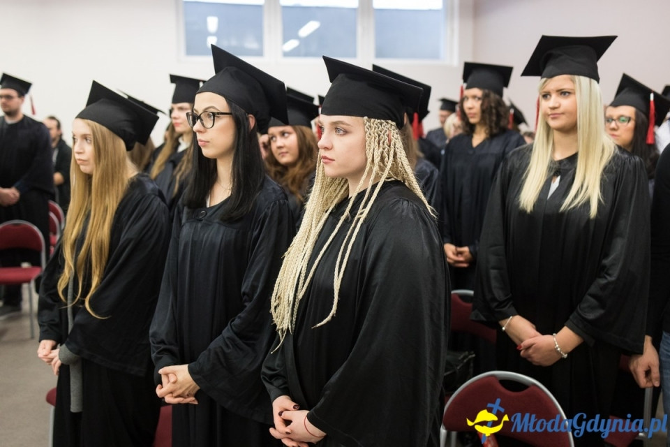 Gala dyplomowa WSAiB Gdynia 2019