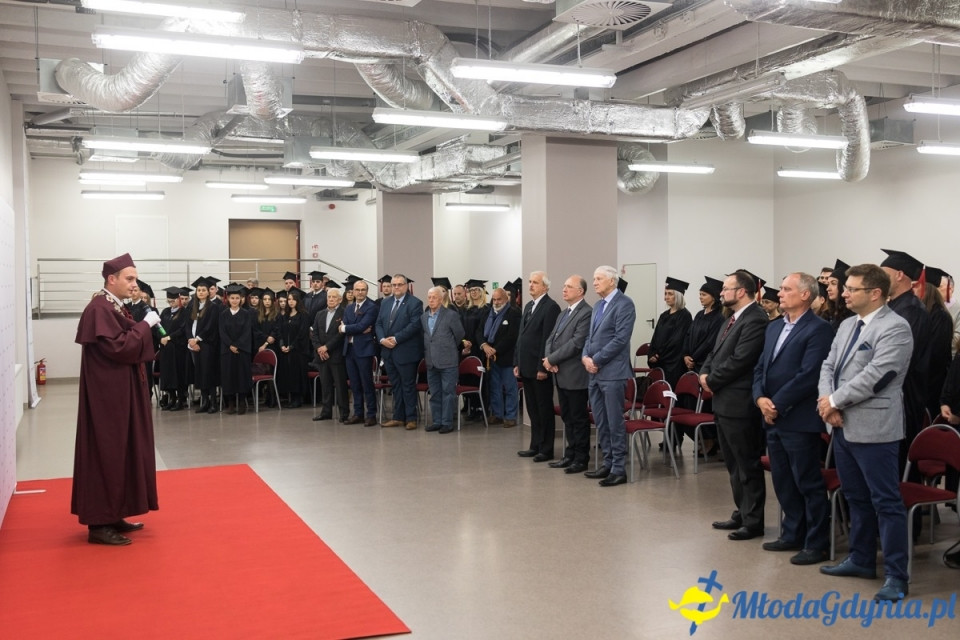 Gala dyplomowa WSAiB Gdynia 2019