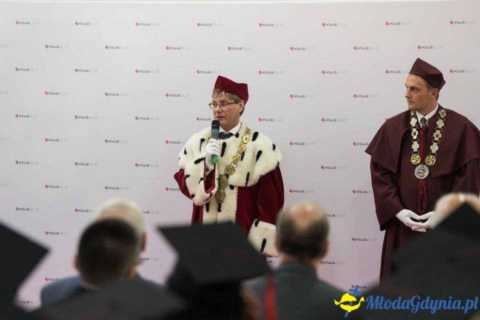 Gala dyplomowa WSAiB Gdynia 2019