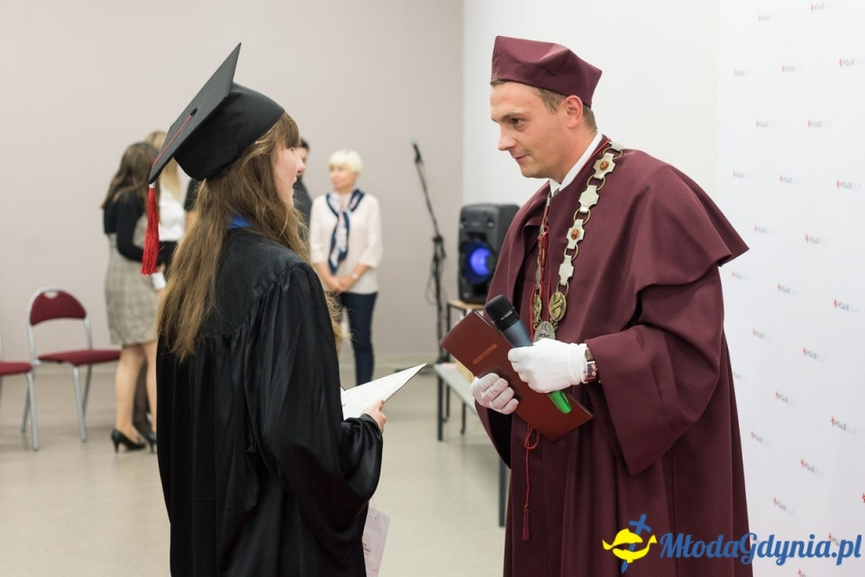 Gala dyplomowa WSAiB Gdynia 2019