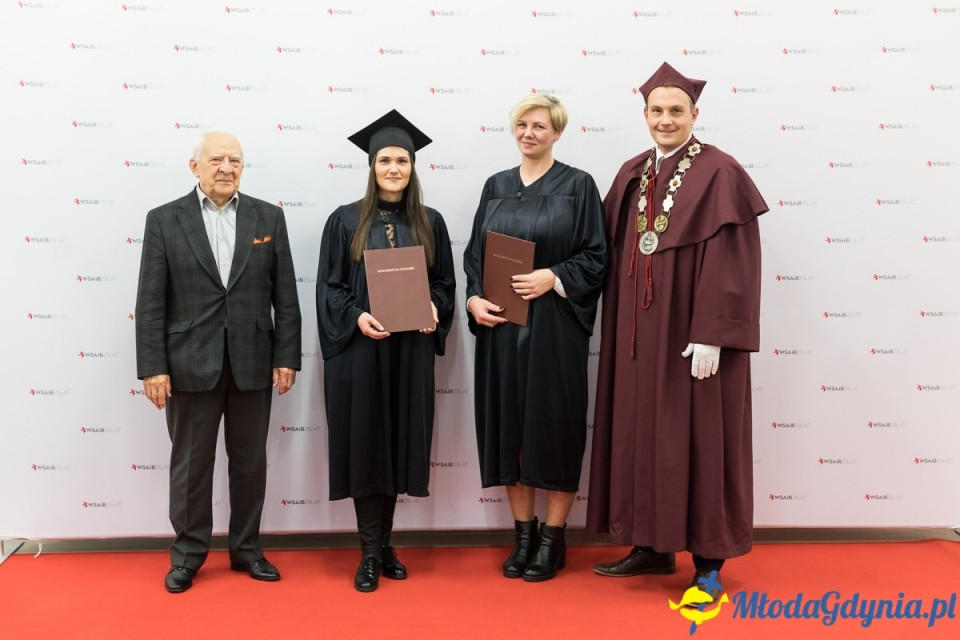 Gala dyplomowa WSAiB Gdynia 2019
