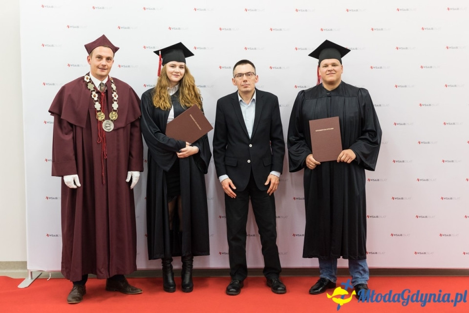 Gala dyplomowa WSAiB Gdynia 2019