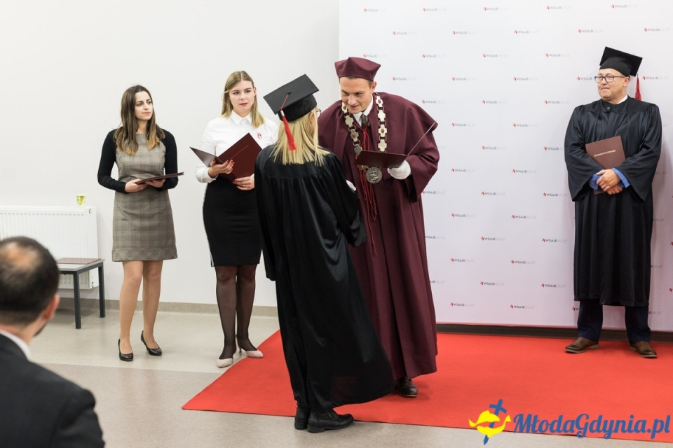 Gala dyplomowa WSAiB Gdynia 2019