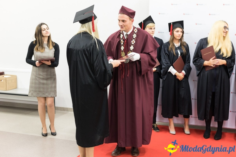 Gala dyplomowa WSAiB Gdynia 2019