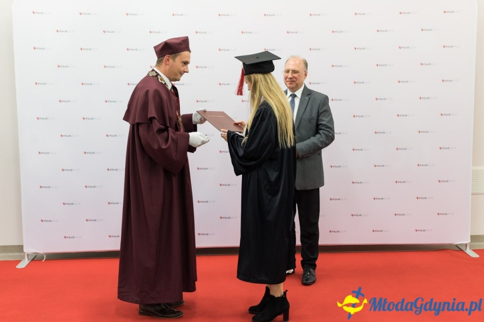 Gala dyplomowa WSAiB Gdynia 2019