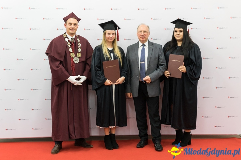 Gala dyplomowa WSAiB Gdynia 2019