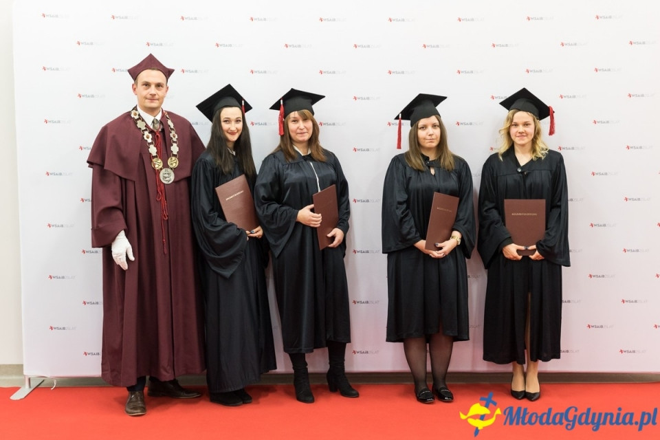 Gala dyplomowa WSAiB Gdynia 2019