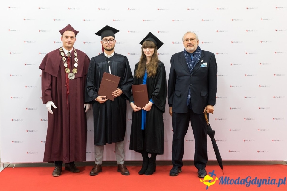 Gala dyplomowa WSAiB Gdynia 2019