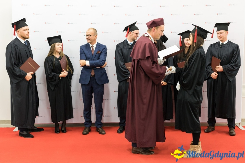 Gala dyplomowa WSAiB Gdynia 2019